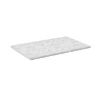 Vicco Plan de Travail Cuisine R-Line, Blanc/marbre, 97cm