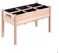 Plan de travail de jardin en bois haut de gamme - capacité de charge de 100 kg