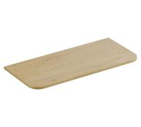 Plan de travail de salle de bain moderne et élégant, 100 cm, en chêne