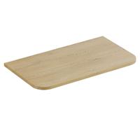 Comad Ovalia Cremona plan de travail suspendu 80.4x45.8 cm Chêne OVALIA CREMONA 89-80-46 M