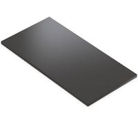 Plan de travail enPolyuréthanerésistant à l'humidité, couleur anthracite, 90 x 60 cm