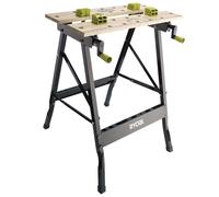 RYOBI - Etabli pliable table bambou 605 x 625 x 755 mm - 6 kg - Livré avec 4 mors et 1 e service - RWB01