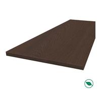 Plan de travail stratifié HPL chêne brun 3000 x 650 x 38 mm FSC - Gamme Signature FORESTEA Dimensions : 3000 mm x 650 mm x 38 mm