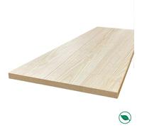 Plan de travail stratifié HPL chêne clair 3000 x 650 x 38 mm FSC - Gamme Signature FORESTEA Dimensions : 3000 mm x 650 mm x 38 mm
