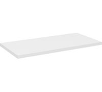 Plan vasque VANO – Blanc alpin – L80 × P40 × H2 cm – Élégance à poser en MDF mat