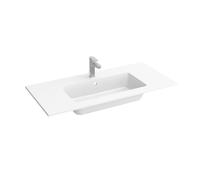 Plan vasque VILNA 1005 sans siphon ni bonde de vidage clic-clac MINERALsolID MAT - SALGAR 91236