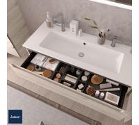 Plan vasque VILNA 705 MINERALsolID MAT 705x460x15mm - SALGAR 97039