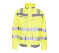 PLANAM PLANAM Veste de signalisation Plaline, jaune / zinc, Taille de confection DE : 50 Quantité:1