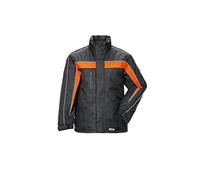 Planam Veste Cosmic pour Homme Veste d'hiver Cosmic - Taille L - Noir/orange Homme (lot de 1)