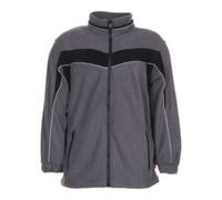 PLANAM Veste polaire Planam Plaline ardoise / noir L Quantité:1