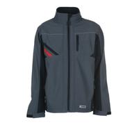 PLANAM Veste Softsclair Highline taille L ardoise/noir/rouge 100 % PES Quantité:1