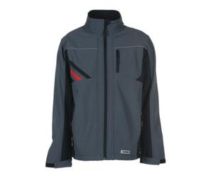 PLANAM Veste Softsclair Highline taille M ardoise/noir/rouge 100 % PES Quantité:1