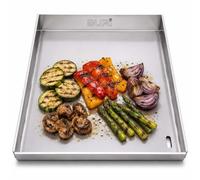 Plancha 1er 30 x 20 cm, compatible avec Weber Traveler, bord fermé
