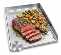 Plancha 1er 30 x 40 cm avec évacuation de la graisse compatible avec Rösle Air Pro F60