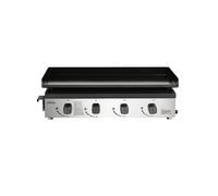 Plancha à gaz BIGHORN 4 brûleurs 9,6 kW - Plaque en acier émaillé 71 x 39,5 cm