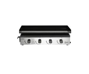 Plancha à gaz BIGHORN 4 brûleurs 9,6 kW - Plaque en acier émaillé 71 x 39,5 cm