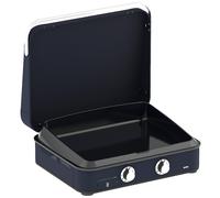 Plancha à gaz ENOSIGN 65 Bleu Navy avec capot