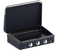 Plancha à gaz ENOSIGN 80 Bleu Navy avec capot