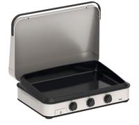 Plancha à gaz ENOSIGN 80 Inox avec capot
