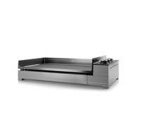 Plancha à gaz Forge Adour Premium G 75 I 6600 W Argent