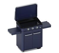 Plancha à gaz sur chariot - Combo ENOSIGN 80 Bleu Navy