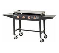 Favex Plancha Carmen sur chariot – 4 feux à gaz – Surface 90×45,5 cm – 16 kW