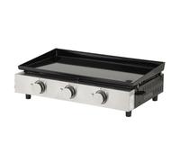 Plancha au gaz MÉRIDA 3 brûleurs 6 kW