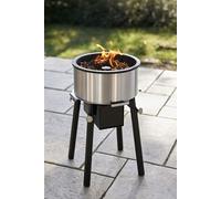 Plancha Barbecue Brasero nomade Qaïto Camping à granulés en bois ou Pellets G
