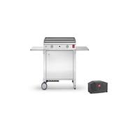 Plancha CHEF 55 Lisse + Chariot Fermé + Housse PLANET