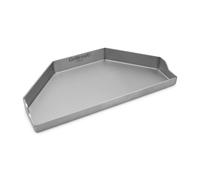 Plancha semi-circulaire pour grillades sphériques - 4 mm d'acier inoxydable - soudée de manière étanche
