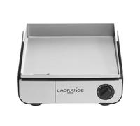 Lagrange Plancha électrique Pro 35 – 1750 W – plaque inox 35 x 40 cm – 219201