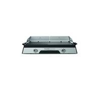 Plancha électrique 2200w plaque inox 52 x 31.5cm - Kitchen Chef - PLANCHADUO2200 -