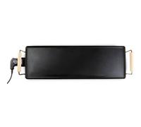 Plancha Électrique Family XL DOMO DO8312TP, 70 x 22 cm, 1800W, Poignées aspect bois