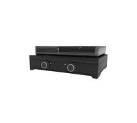 Forge Adour Plancha électrique MODERN 60 2 brûleurs 3200 W Acier Noir