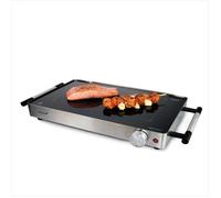 Plancha électrique - Korona - 46100 - 2 en 1 - Gril teppanyaki en verre - 800 W