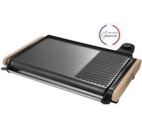 Plancha électrique LAGRANGE 229012 bois clair à poser, 43x28 cm