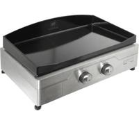 Plancha électrique LE MARQUIER Signature Electrica 260 Inox 2 brûleurs à poser, 60x40 cm
