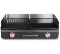 Plancha électrique MEDION MD12027 Double zones de cuisson 2400W 52,1 x 28,4 x 10,2 cm