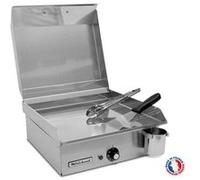 Plancha électrique NEO E420 - 1800W + Couvercle + 2 ustensiles inox G