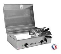 Plancha électrique NEO E530 - 2400W + Couvercle + 2 ustensiles inox G