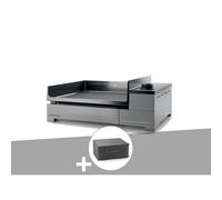 Plancha électrique Premium 45 inox avec housse - FORGE ADOUR