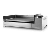 Plancha électrique Premium 60 inox avec housse et couvercle inox