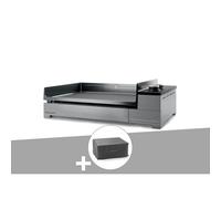 Plancha électrique Premium 60 inox avec housse - FORGE ADOUR