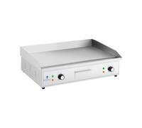 Plancha électrique professionnelle - 727 x 420 mm - Royal Catering - Surface Lisse - 4,400 W