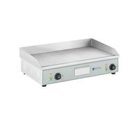 Plancha électrique professionnelle - Double - 400 x 730 mm - Royal Catering - 2 x 2 200 W