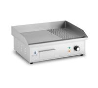 Plancha électrique professionnelle plaque de cuisson 3 42 x 55 x 24 cm