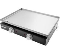 Plancha électrique RIVIERA ET BAR QPL1230 inox 2 brûleurs à poser, 55x40 cm
