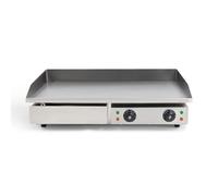 Plancha électrique - Surface lisse - Inox -3,5 kW