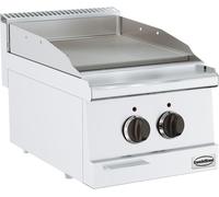 Plancha Electrique Triphasée Rainurée - Gamme 600 - Combisteel