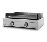 Forge Adour Plancha à gaz MODERN 60 Inox – 2 brûleurs – 60×42 cm